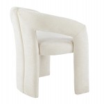 ΠΟΛΥΘΡΟΝΑ ΤΡΑΠΕΖΑΡΙΑΣ NEZA HM18362.02 ΕΚΡΟΥ ΥΦΑΣΜΑ 64x50x76,5Υ εκ.