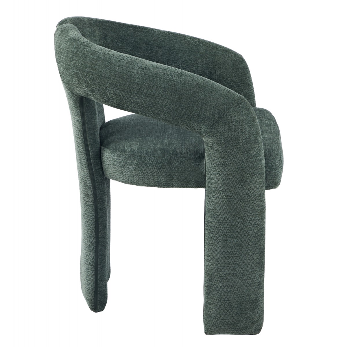 ΠΟΛΥΘΡΟΝΑ ΤΡΑΠΕΖΑΡΙΑΣ NEZA HM18362.04 ΠΡΑΣΙΝΟ ΥΦΑΣΜΑ 64x60x76,5Υεκ