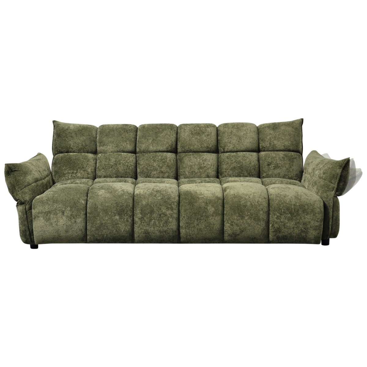 ΚΑΝΑΠΕΣ ΚΡΕΒΑΤΙ MELU HM3314.03 ΠΡΑΣΙΝΟ ΥΦΑΣΜΑ--ΚΑΘΙΣΜΑ POCKET SPRINGS 240-250x90x85Υεκ