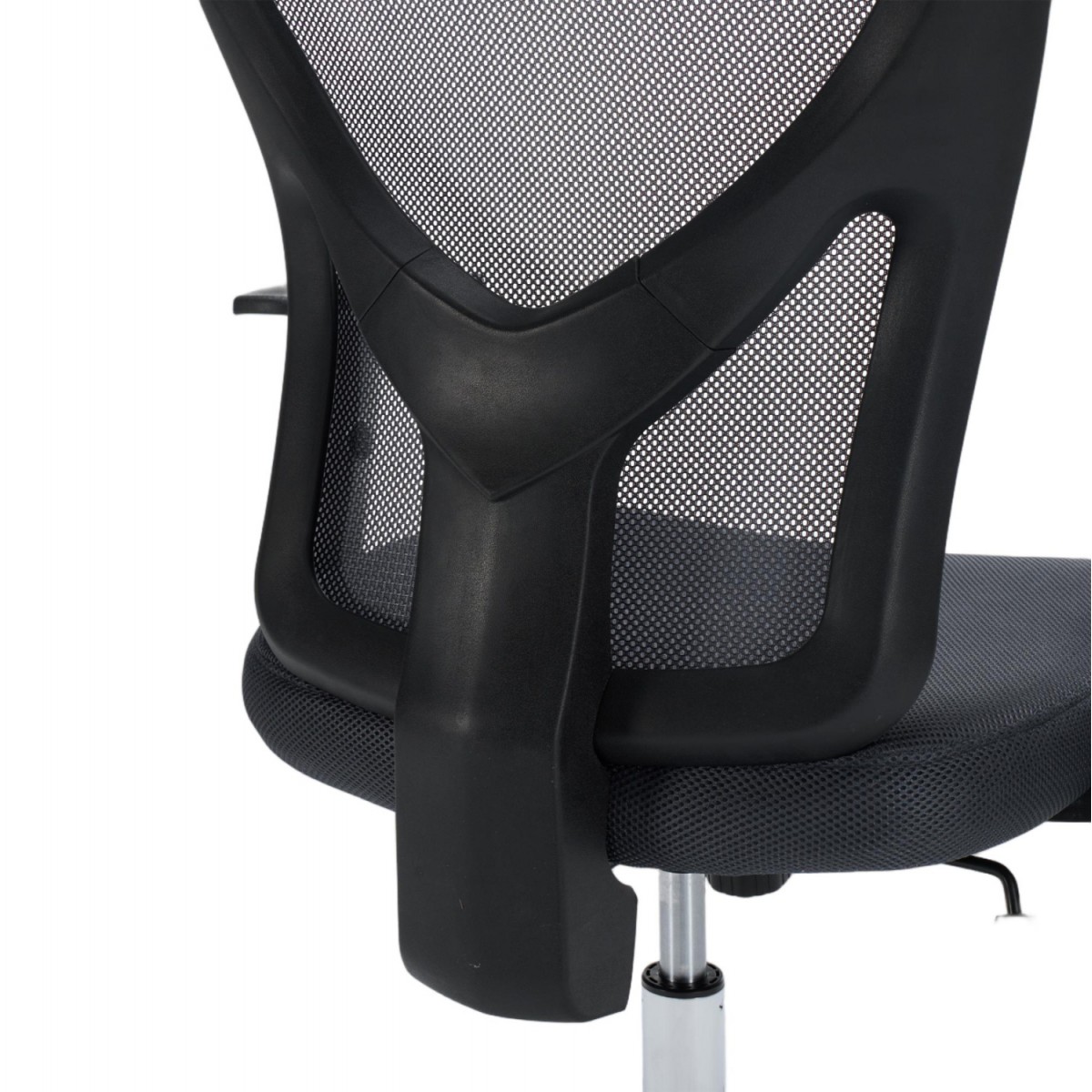 ΚΑΡΕΚΛΑ ΓΡΑΦΕΙΟΥ CUORE HM1207.02 ΜΑΥΡΟΣ ΣΚΕΛΕΤΟΣ-ΓΚΡΙ MESH 63x61x125Υεκ