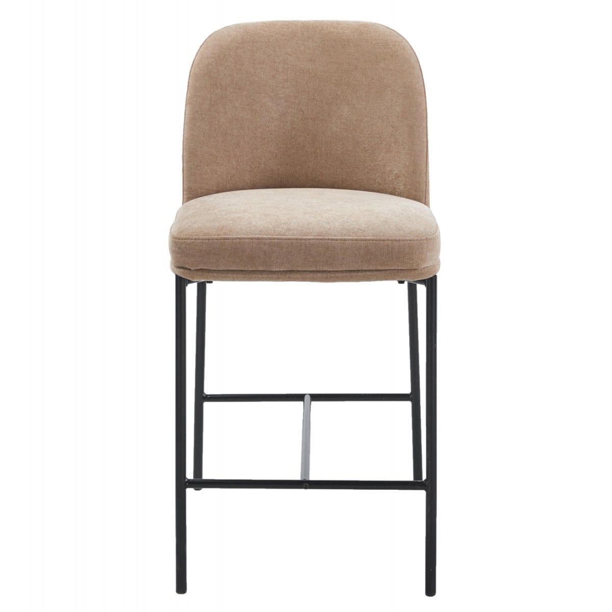 ΣΚΑΜΠΟ ΜΠΑΡ ΜΕΣ.ΥΨΟΥΣ MANIDO HM18427.02 TAUPE ΥΦΑΣΜΑ-ΜΕΤΑΛ.ΜΑΥΡΟΣ ΣΚΕΛΕΤΟΣ 45x55x92Υεκ