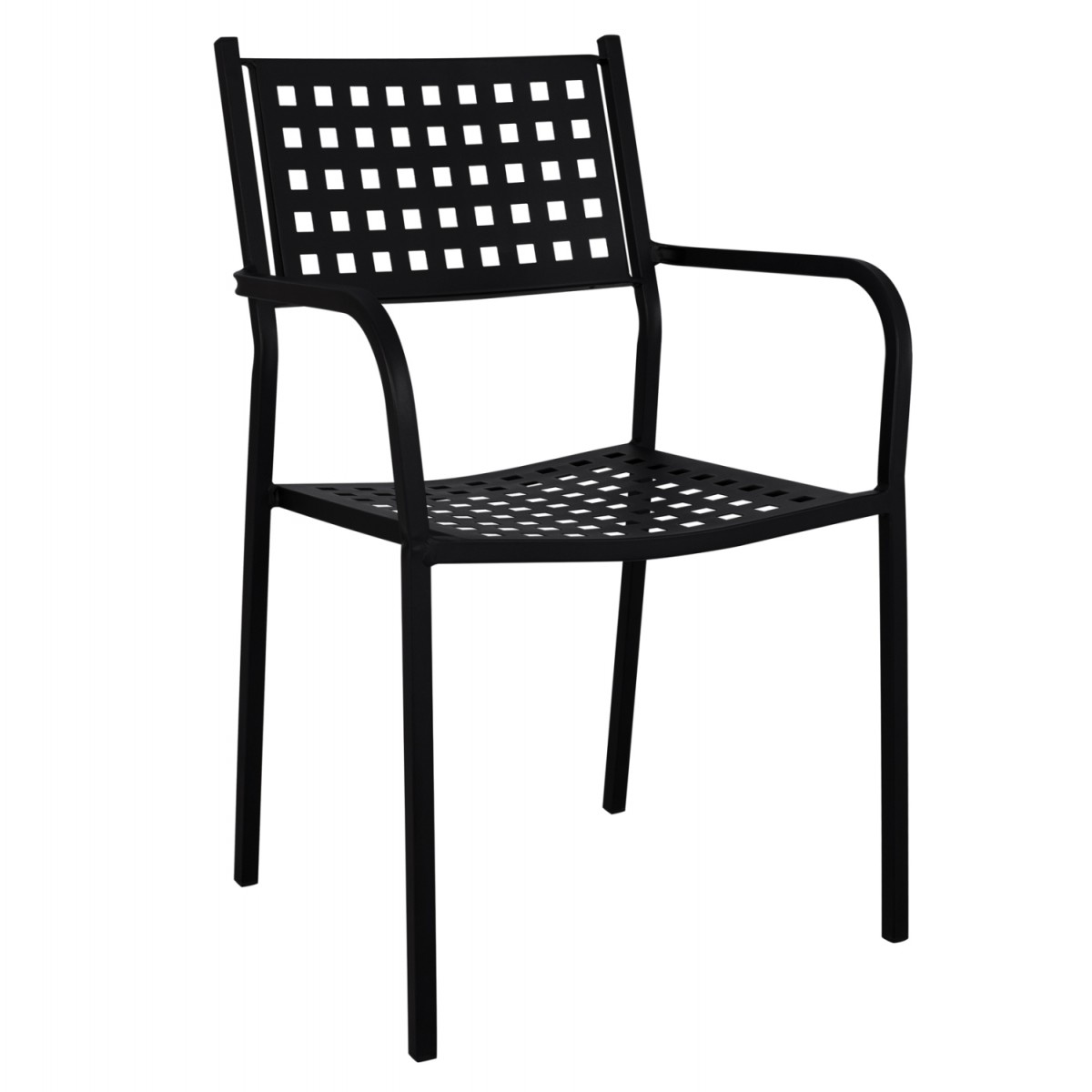 ΠΟΛΥΘΡΟΝΑ ΜΕΤΑΛΛΙΚΗ HM5031.01 ZETA ΣΕ ΜΑΥΡΟ ΜΑΤ ΧΡΩΜΑ 54x51x84Υεκ