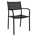 ΠΟΛΥΘΡΟΝΑ ΜΕΤΑΛΛΙΚΗ HM5031.01 ZETA ΣΕ ΜΑΥΡΟ ΜΑΤ ΧΡΩΜΑ 54x51x84Υεκ