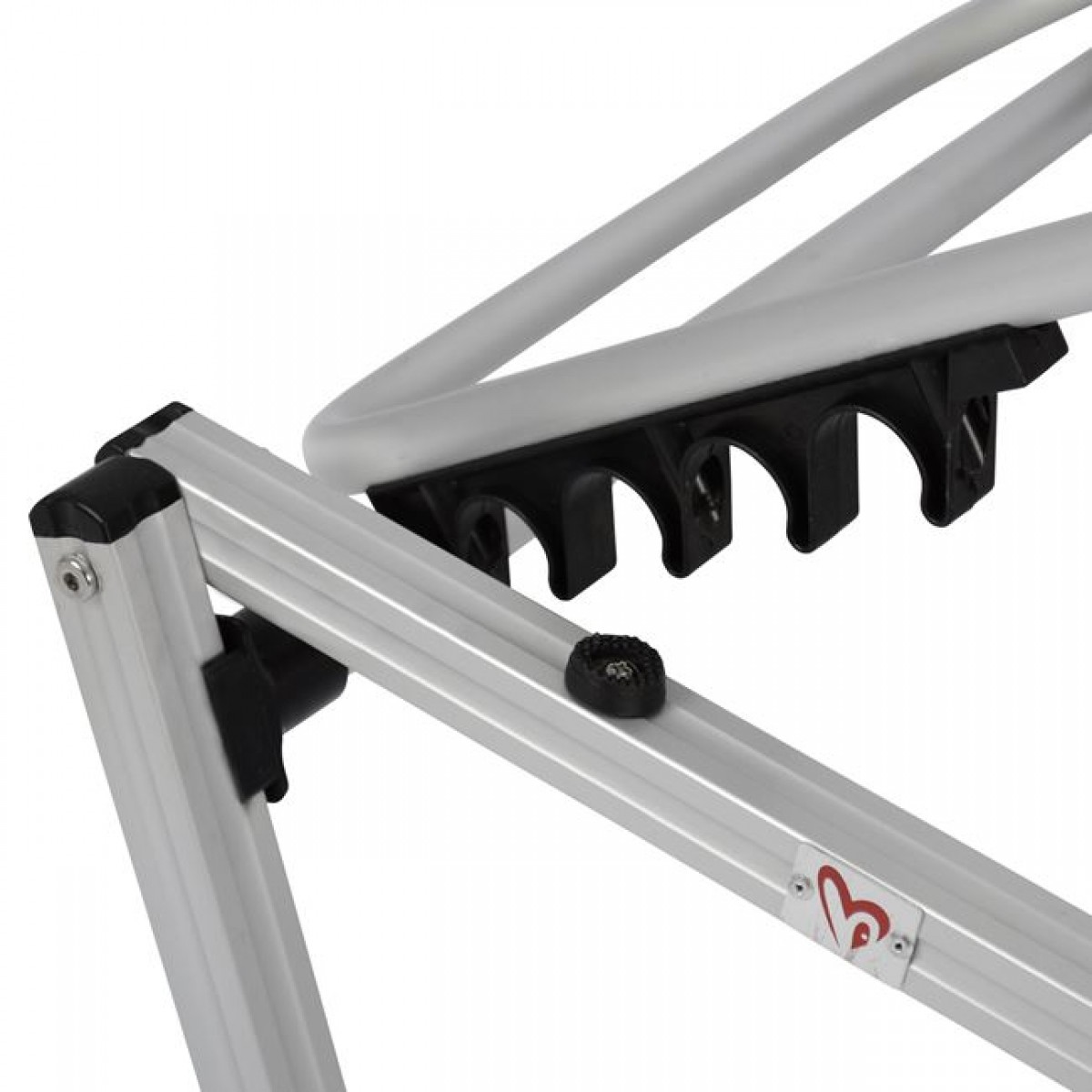 ΞΑΠΛΩΣΤΡΑ ΕΠΑΓΓΕΛΜΑΤΙΚΗ WALDO ΑΛΟΥΜΙΝΙΟΥ HM5071.03 ΛΕΥΚΗ 195x53-60x30 cm