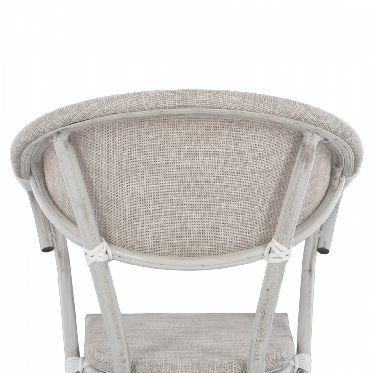 ΠΟΛΥΘΡΟΝΑ ΑΛΟΥΜΙΝΙΟΥ CLAY BAMBOO LOOK ΓΚΡΙ ΠΑΤΙΝΑ ΜΕ TEXTLINE HM5108 57x57x83cm