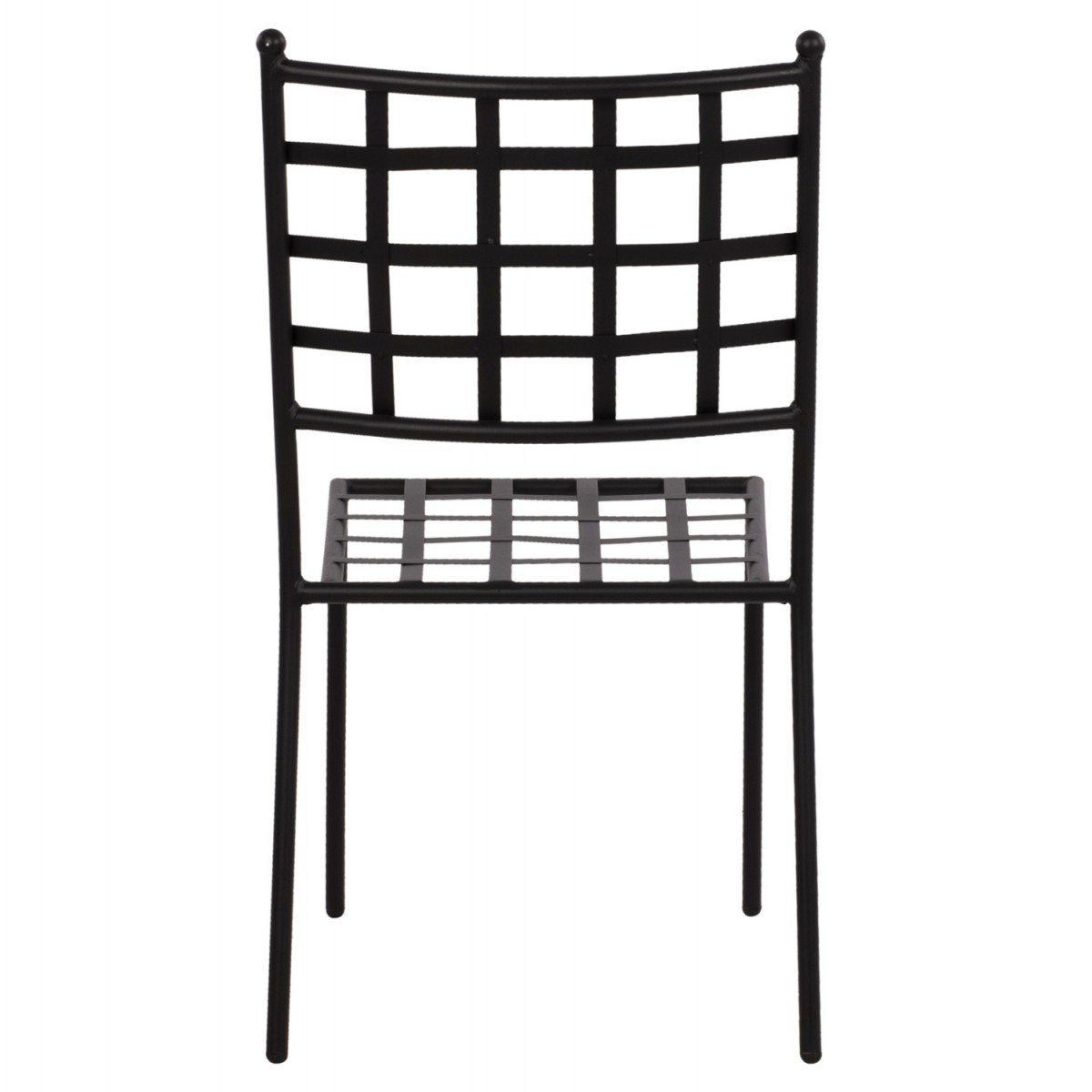 ΜΕΤΑΛΛΙΚΗ ΚΑΡΕΚΛΑ EMERY HM5509 ΣΕ ΜΑΥΡΗ ΑΠΟΧΡΩΣΗ 46x58x88  cm