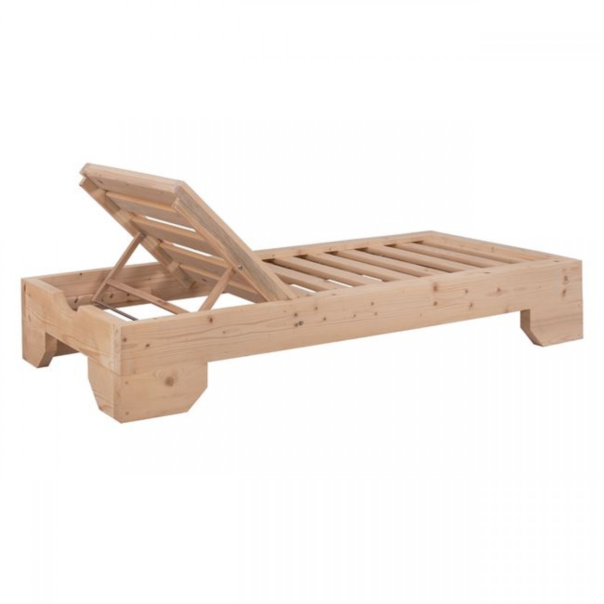 ΞΑΠΛΩΣΤΡΑ ΞΥΛΙΝΗ ΒΑΡΕΩΣ ΤΥΠΟΥ ΜΑΚΕΔΟΝΙΑ HM5646.02 ΑΒΑΦΗ 204X77,5X29Y εκ.