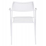 ΚΑΡΕΚΛΑ ΜΕΤΑΛΛΙΚΗ ΛΕΥΚΗ THETIS HM5173.12 55x57x79 cm