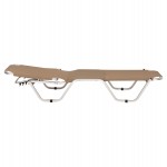 ΞΑΠΛΩΣΤΡΑ ΕΠΑΓΓΕΛΜΑΤΙΚΗ WALDO ΑΛΟΥΜΙΝΙΟΥ HM5071.80 MOKA 60x190x30-91 cm