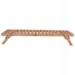 ΞΑΠΛΩΣΤΡΑ ΕΠΑΓΓΕΛΜΑΤΙΚΗ JULES HM11431.03 ΦΥΣΙΚΗ ΑΠΟ ΞΥΛΟ ΕΛΑΤΗΣ 72x196x29-84 εκ.