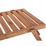 ΞΑΠΛΩΣΤΡΑ ΕΠΑΓΓΕΛΜΑΤΙΚΗ JULES HM11431.03 ΦΥΣΙΚΗ ΑΠΟ ΞΥΛΟ ΕΛΑΤΗΣ 72x196x29-84 εκ.