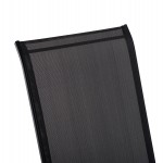 ΠΟΛΥΘΡΟΝΑ ΕΞ.ΧΩΡΟΥ LEON HM5000.03 ΜΕΤΑΛΛΙΚΗ ΜΑΥΡΟ ΜΕ TEXTILENE ΜΑΥΡΟ 55x77x95Υεκ