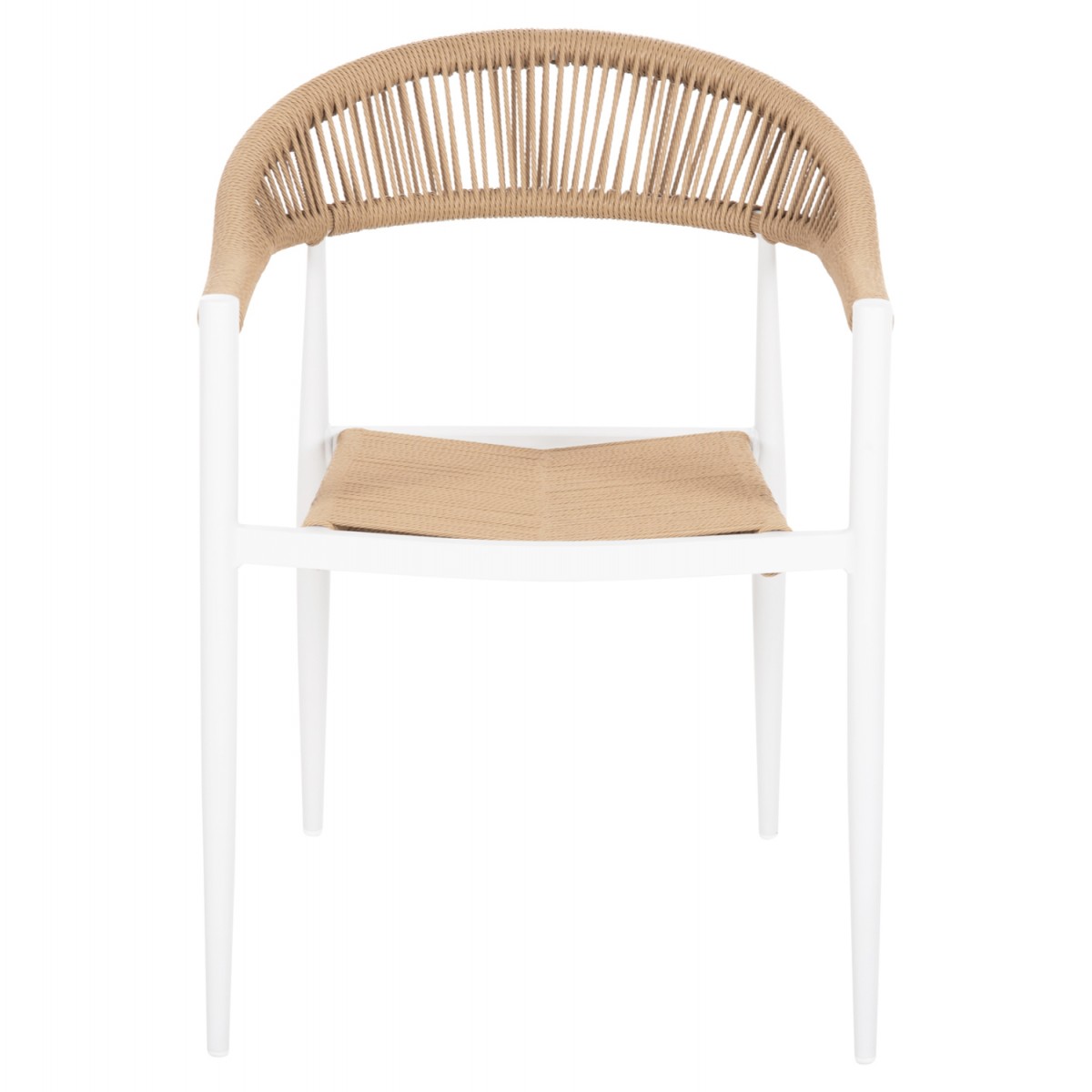 ΠΟΛΥΘΡΟΝΑ ΑΛΟΥΜΙΝΙΟΥ GRET HM5854.01 ΛΕΥΚΗ PE RATTAN ΜΠΕΖ 56x55,5x78Υεκ.