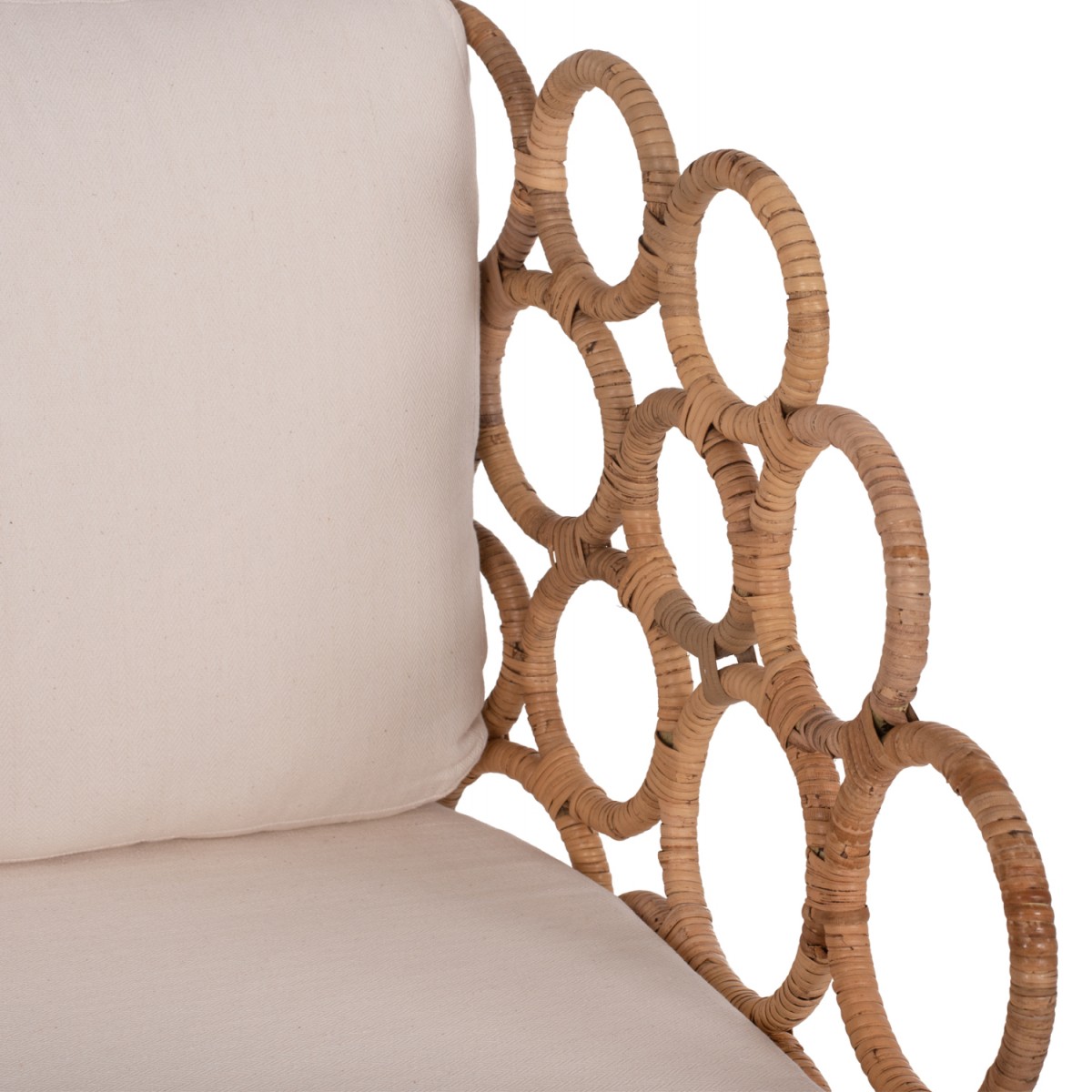 ΠΟΛΥΘΡΟΝΑ RINGER HM9341 ΑΠΟ RATTAN-ΜΕΤΑΛΛΟ ΦΥΣΙΚΟ ΧΡΩΜΑ 65x69x86Y εκ.