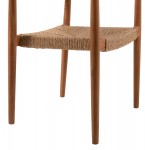 ΠΟΛΥΘΡΟΝΑ ΑΠΟ ΞΥΛΟ ΤΕΑΚ ΚΑΙ ΣΥΝΘΕΤΙΚΟ ΣΧΟΙΝΙ HM9389.01 59,5x56x76,5 εκ.