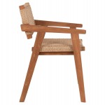 ΠΟΛΥΘΡΟΝΑ ΜΑΣΙΦ ΞΥΛΟ ΤEAK ΦΥΣΙΚΟ HM9403.01 54x60x85Y ΕΚ.