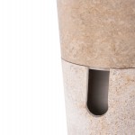 ΝΙΠΤΗΡΑΣ ΜΑΡΜΑΡΙΝΟΣ CONE SINK CREME WHITE Φ40x90Y εκ.HM7808.02