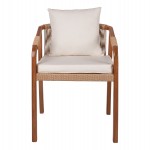 ΠΟΛΥΘΡΟΝΑ ΞΥΛΟ ΤΕΑΚ ΣΧΟΙΝΙ ΜΑΞΙΛΑΡΙΑ HM9456.01 57x63,5x75-88Υ εκ.