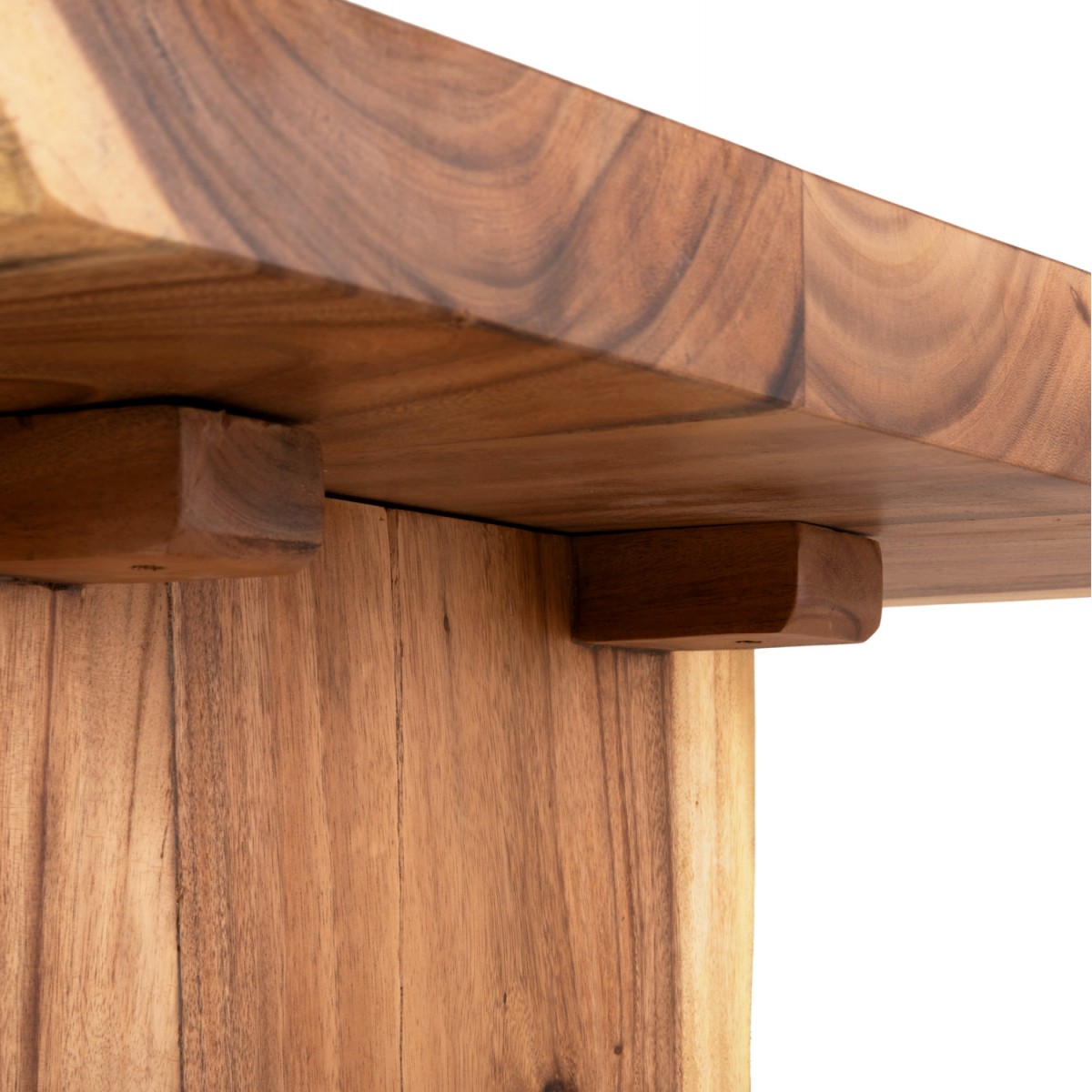 ΤΡΑΠΕΖΙ ΤΡΑΠΕΖΑΡΙΑΣ EGON HM9490 ΜΑΣΙΦ ΞΥΛΟ SUAR 7,5εκ.TOP-ΦΥΣΙΚΟ 200x100x80Υεκ.