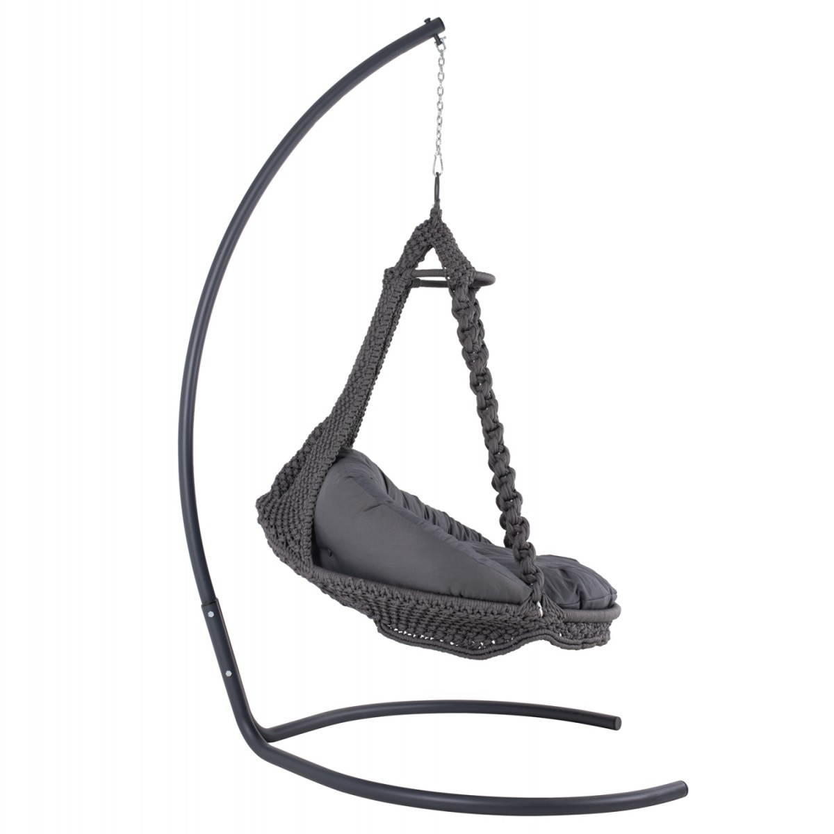 ΚΡΕΜΑΣΤΗ ΦΩΛΙΑ AUGUST ΜΑΚΡΑΜΕ-ΜΕΤΑΛΛΟ ΑΝΘΡΑΚΙ HM5922.10 123x113x145Υεκ.