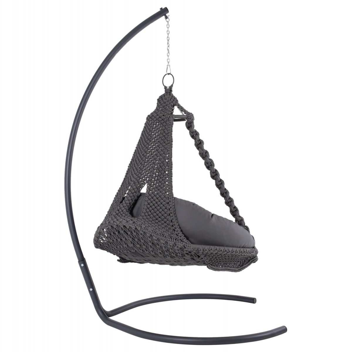 ΚΡΕΜΑΣΤΗ ΦΩΛΙΑ AUGUST ΜΑΚΡΑΜΕ-ΜΕΤΑΛΛΟ ΑΝΘΡΑΚΙ HM5922.10 123x113x145Υεκ.