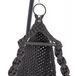 ΚΡΕΜΑΣΤΗ ΦΩΛΙΑ AUGUST ΜΑΚΡΑΜΕ-ΜΕΤΑΛΛΟ ΑΝΘΡΑΚΙ HM5922.10 123x113x145Υεκ.