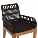 ΠΟΛΥΘΡΟΝΑ STARDOM HM9760.02 ΞΥΛΟ ΤΕΑΚ ΚΑΙ ΣΧΟΙΝΙ ΦΥΣΙΚΟ ΜΕ ΑΝΘΡΑΚΙ 57x65x83Yεκ.