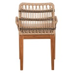 ΠΟΛΥΘΡΟΝΑ STARDOM HM9760.03 ΞΥΛΟ ΤΕΑΚ ΣΕ ΜΕΛΙ ΚΑΙ ΜΑΥΡΟ ΣΧΟΙΝΙ 57x65x83Yεκ.