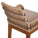 ΠΟΛΥΘΡΟΝΑ STARDOM HM9760.03 ΞΥΛΟ ΤΕΑΚ ΣΕ ΜΕΛΙ ΚΑΙ ΜΑΥΡΟ ΣΧΟΙΝΙ 57x65x83Yεκ.