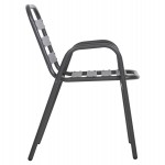 ΚΑΡΕΚΛΑ PRELUDE HM5970.01 ΜΕΤΑΛ.ΣΚΕΛΕΤΟΣ-ΠΛΑΤΗ & ΚΑΘΙΣΜΑ ΑΛΟΥΜΙΝΙΟ-ΓΚΡΙ 54x56x79Υεκ