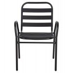 ΚΑΡΕΚΛΑ PRELUDE HM5970.03 ΜΕΤΑΛ.ΣΚΕΛΕΤΟΣ-ΠΛΑΤΗ & ΚΑΘΙΣΜΑ ΑΛΟΥΜΙΝΙΟ-ΜΑΥΡΗ 54x56x79Υεκ