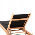 ΞΑΠΛΩΣΤΡΑ MILOS HM10650.03 ΞΥΛΟ ΟΞΙΑΣ ΣΕ ΦΥΣΙΚΟ-ΜΑΥΡΟ TEXTILENE 204x65x31,5-92,5Υ εκ.