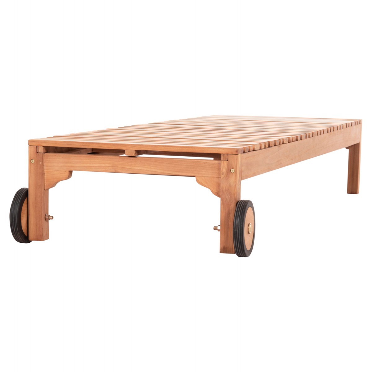 ΞΑΠΛΩΣΤΡΑ ΜΕ ΡΟΔΕΣ STELLANO HM6159 ΞΥΛΟ ΤΕΑΚ ΣΕ ΦΥΣΙΚΟ ΧΡΩΜΑ 200x65x31Υεκ.