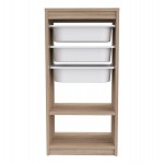 ΣΥΡΤΑΡΙΕΡΑ SANI HM18198.03 ΜΕΛΑΜΙΝΗ SONAMA-ΛΕΥΚΑ ΣΥΡΤΑΡΙΑ P.E. 45,5x30x92Υ