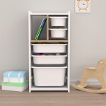 ΣΥΡΤΑΡΙΕΡΑ SANI HM18209.01 ΜΕΛΑΜΙΝΗ ΣΕ ΛΕΥΚΟ-ΣΟΝΟΜΑ & ΛΕΥΚΑ ΣΥΡΤΑΡΙΑ P.E. 45,5x30x90Υεκ.