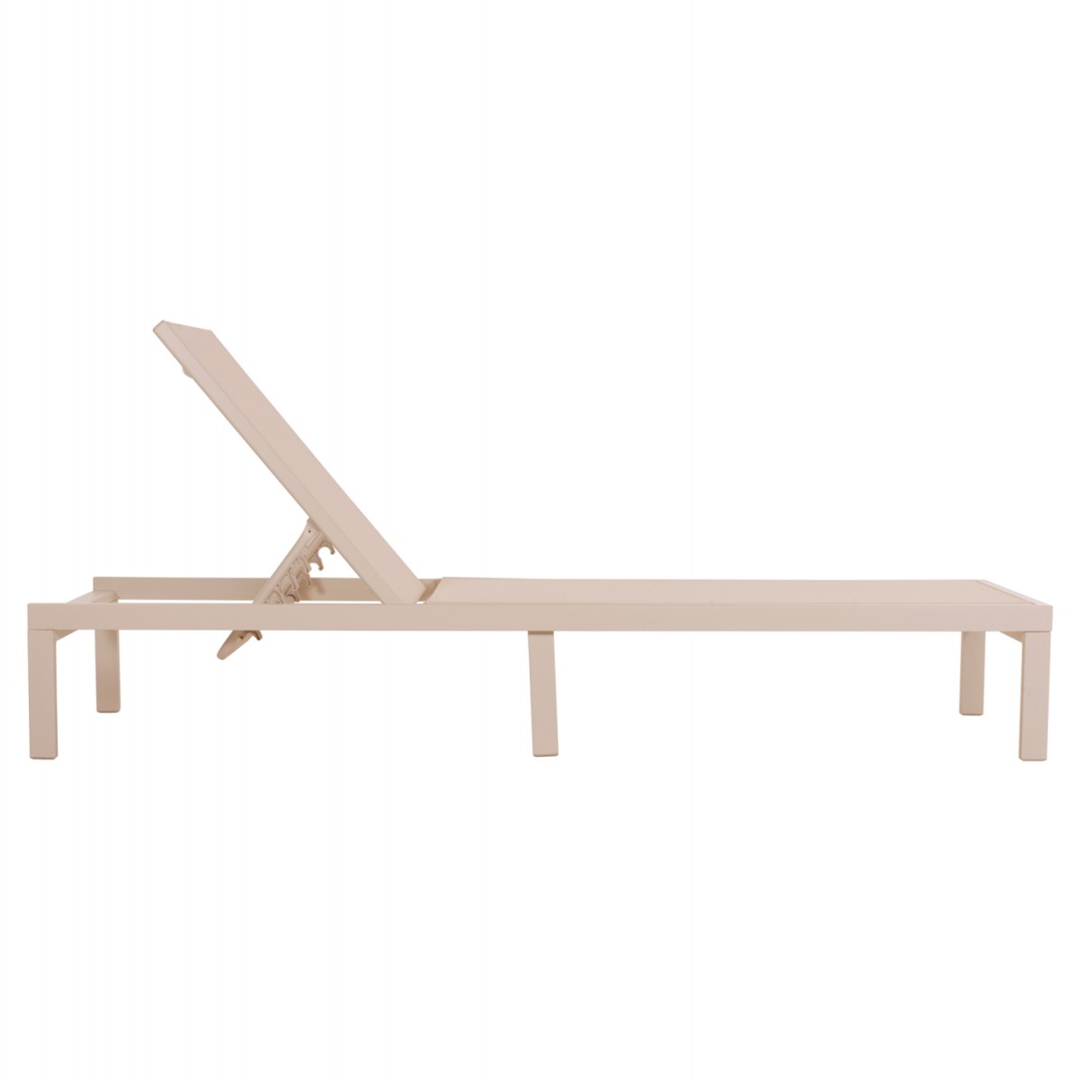 ΞΑΠΛΩΣΤΡΑ ΑΛΟΥΜΙΝΙΟΥ THATCHER HM5983.04 ΣΑΜΠΑΝΙ ΣΚΕΛΕΤΟΣ & TEXTILENE 197x64x92Υεκ