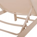 ΞΑΠΛΩΣΤΡΑ ΑΛΟΥΜΙΝΙΟΥ THATCHER HM5983.04 ΣΑΜΠΑΝΙ ΣΚΕΛΕΤΟΣ & TEXTILENE 197x64x92Υεκ