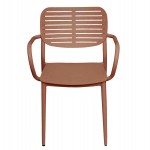 ΠΟΛΥΘΡΟΝΑ ΤΡΑΠΕΖΑΡΙΑΣ HILLIARD HM6644.08 ΑΛΟΥΜΙΝΙΟ ΣΕ TERRACOTTA 56x58x80Υεκ