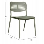 ΚΑΡΕΚΛΑ ΤΡΑΠΕΖΑΡΙΑΣ HILLIARD HM6645.07 ΑΛΟΥΜΙΝΙΟ OLIVE GREEN 44.5x58x80Υεκ