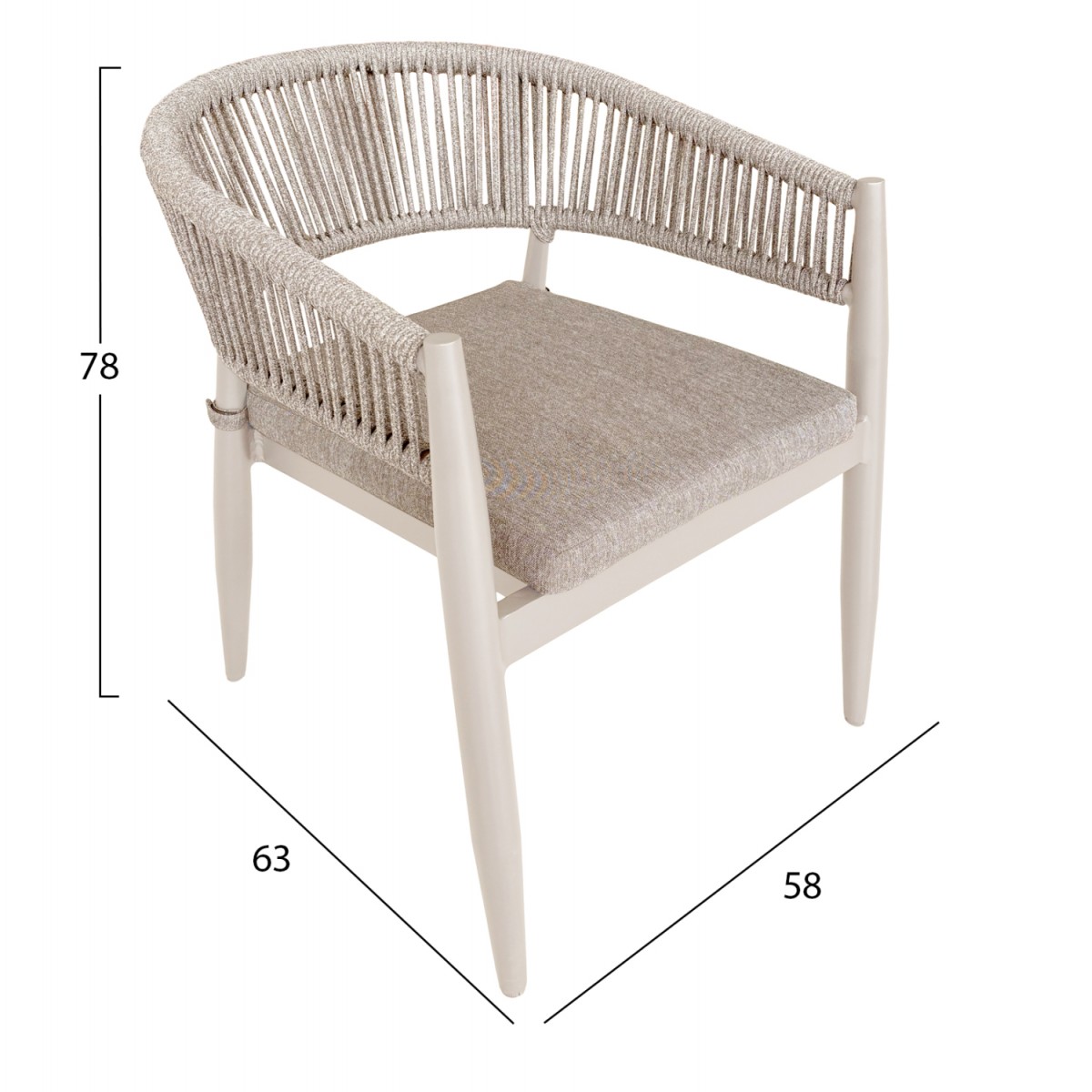 ΠΟΛΥΘΡΟΝΑ ΑΛΟΥΜΙΝΙΟΥ LISTON HM6646.04 ΣΧΟΙΝΙ-OLEFIN--ΣΑΜΠΑΝΙ 58x63x78Υεκ