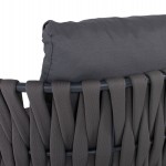 ΚΑΝΑΠΕΣ ΤΡΙΘΕΣΙΟΣ ΑΝΘΡΑΚΙ-ΑΝΟΙΧΤΟ ΓΚΡΙ HM5924.10 188x76x95Υ εκ.