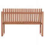 ΠΑΓΚΑΚΙ ΚΗΠΟΥ 2ΘΕΣΙΟ VED HM18124 ΞΥΛΟ TEAK--ΦΥΣΙΚΟ ΧΡΩΜΑ 130x60x86Υεκ.