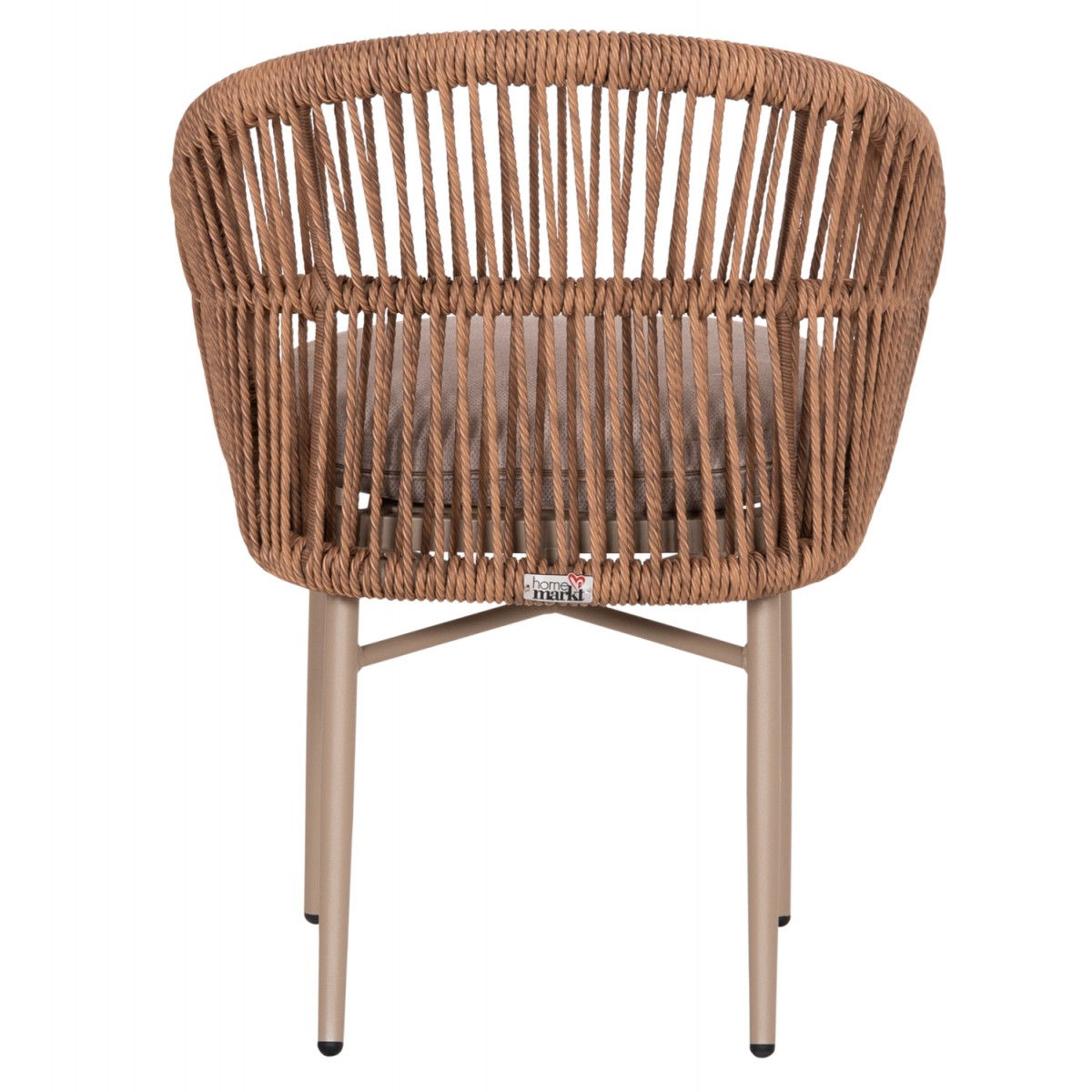 ΠΟΛΥΘΡΟΝΑ ΑΛΟΥΜΙΝΙΟΥ ORIN HM6265.03 ΚΑΠΟΥΤΣΙΝΟ- P.E.RATTAN ΣΕ ΦΥΣΙΚΟ 58x61x75Υεκ.