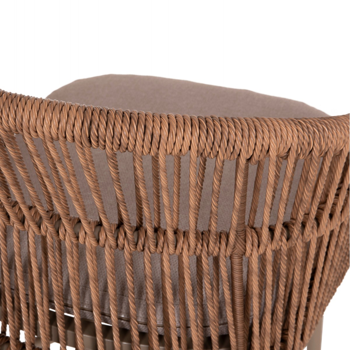 ΠΟΛΥΘΡΟΝΑ ΑΛΟΥΜΙΝΙΟΥ ORIN HM6265.03 ΚΑΠΟΥΤΣΙΝΟ- P.E.RATTAN ΣΕ ΦΥΣΙΚΟ 58x61x75Υεκ.