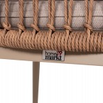 ΠΟΛΥΘΡΟΝΑ ΑΛΟΥΜΙΝΙΟΥ GALDIN HM6272.03 ΚΑΠΟΥΤΣΙΝΟ-P.E.RATTAN-ΜΠΕΖ ΥΦΑΣΜΑ 65x60x76Υεκ