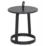 ΤΡΑΠΕΖΙ ΒΟΗΘΗΤΙΚΟ ΕΞ.ΧΩΡΟΥ MINO HM6432.01 ΑΛΟΥΜΙΝΙΟ & ΣΧΟΙΝΙ ΓΚΡΙ Φ47x53Υεκ