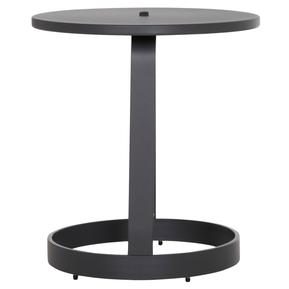 ΤΡΑΠΕΖΙ ΒΟΗΘΗΤΙΚΟ ΕΞ.ΧΩΡΟΥ MINO HM6432.01 ΑΛΟΥΜΙΝΙΟ & ΣΧΟΙΝΙ ΓΚΡΙ Φ47x53Υεκ