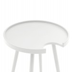 ΤΡΑΠΕΖΙ ΒΟΗΘΗΤΙΚΟ ΣΤΡΟΓΓΥΛΟ ΕΞ.ΧΩΡΟΥ TEROC HM6433.02 ΑΛΟΥΜΙΝΙΟ ΛΕΥΚΟ Φ47x53Υεκ