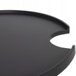 ΤΡΑΠΕΖΙ ΜΕΣΗΣ ΣΤΡΟΓΓΥΛΟ ΕΞ.ΧΩΡΟΥ TEROC HM6434.01 ΑΛΟΥΜΙΝΙΟ ΓΚΡΙ Φ70x44Υεκ