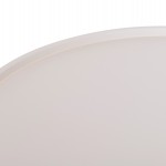 ΤΡΑΠΕΖΙ ΜΕΣΗΣ ΣΤΡΟΓΓΥΛΟ ΕΞ.ΧΩΡΟΥ TEROC HM6434.02 ΑΛΟΥΜΙΝΙΟ ΛΕΥΚΟ Φ70x44Υεκ